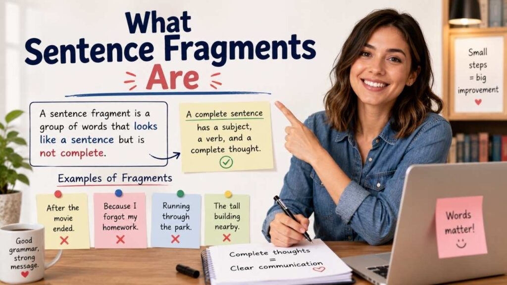 What Sentence Fragments Are