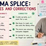 A comma splice happens when two complete sentences are joined with only a comma.