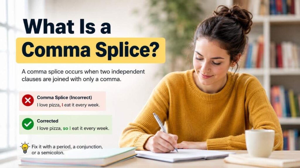 What Is a Comma Splice?