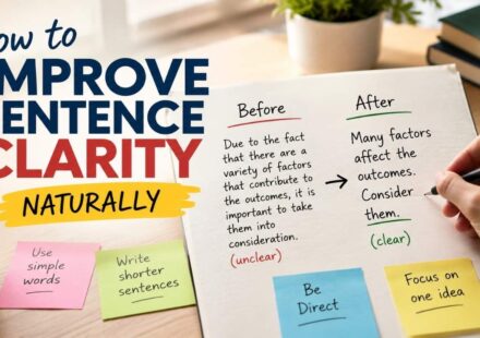 Today, many people want to know how to improve sentence clarity because modern communication moves fast.