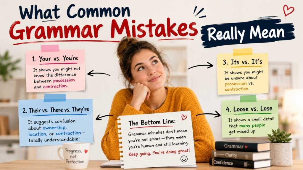What Common Grammar Mistakes Really Mean