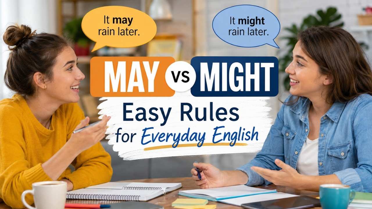 In modern American English, the difference between may vs might is more flexible than it was in older English.