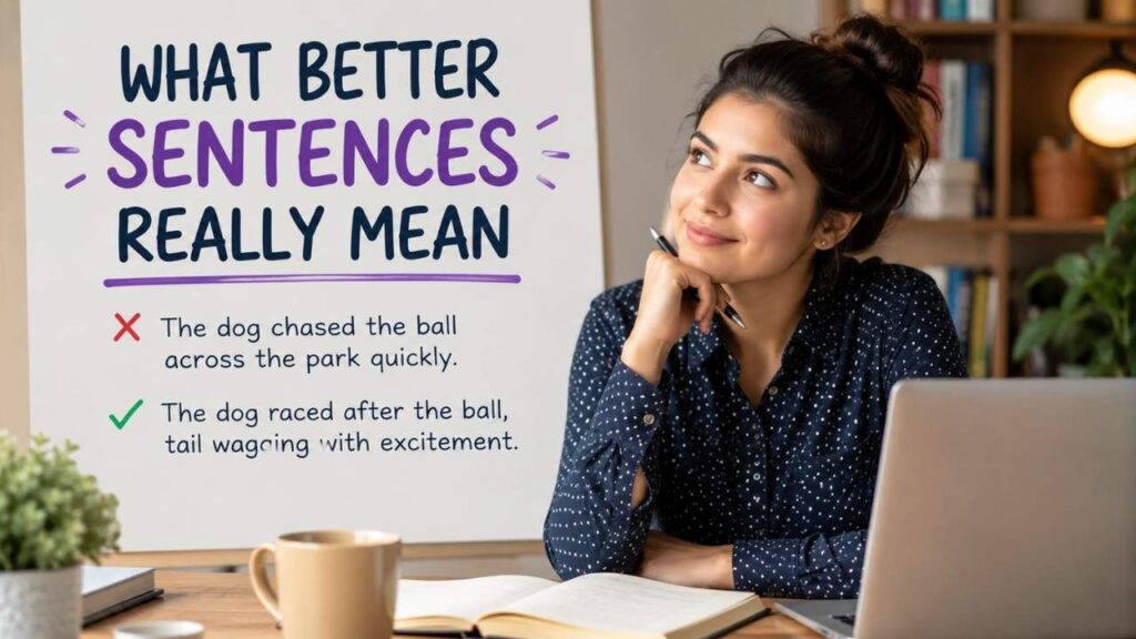 What Better Sentences Really Mean