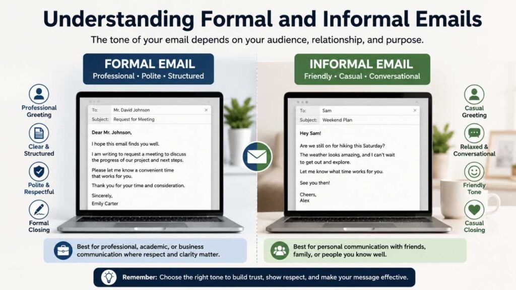 Understanding Formal and Informal Emails