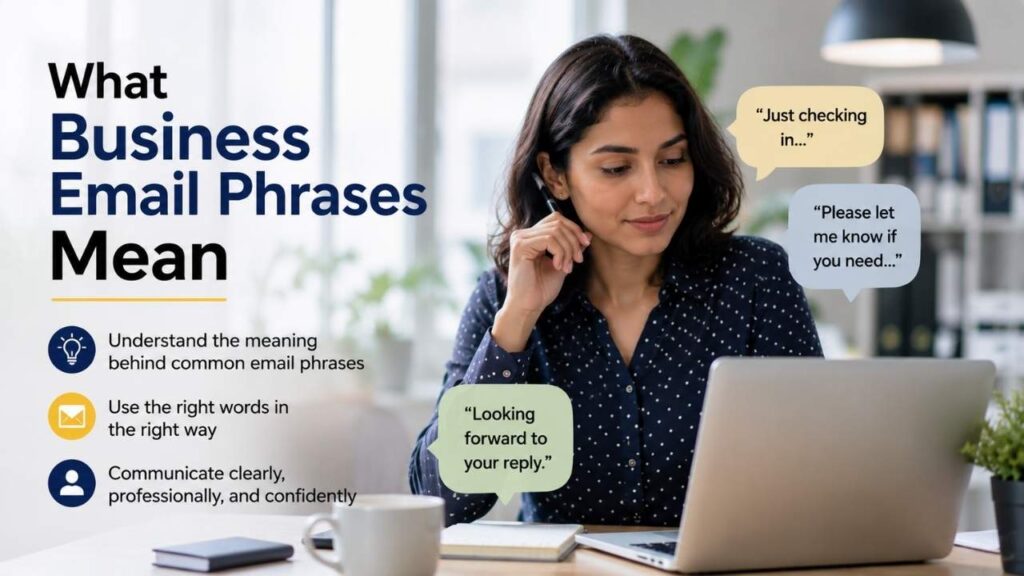 What Business Email Phrases Mean