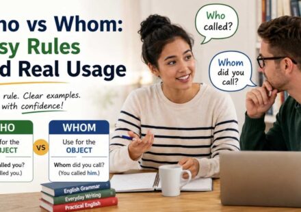 Many English speakers struggle with who vs whom because the rules can feel old-fashioned and confusing.
