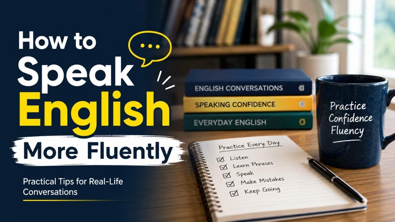Many learners ask how to speak English more fluently because they want to sound natural and confident.