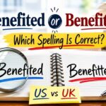 Many English learners and native speakers pause when writing benefited or benefitted.