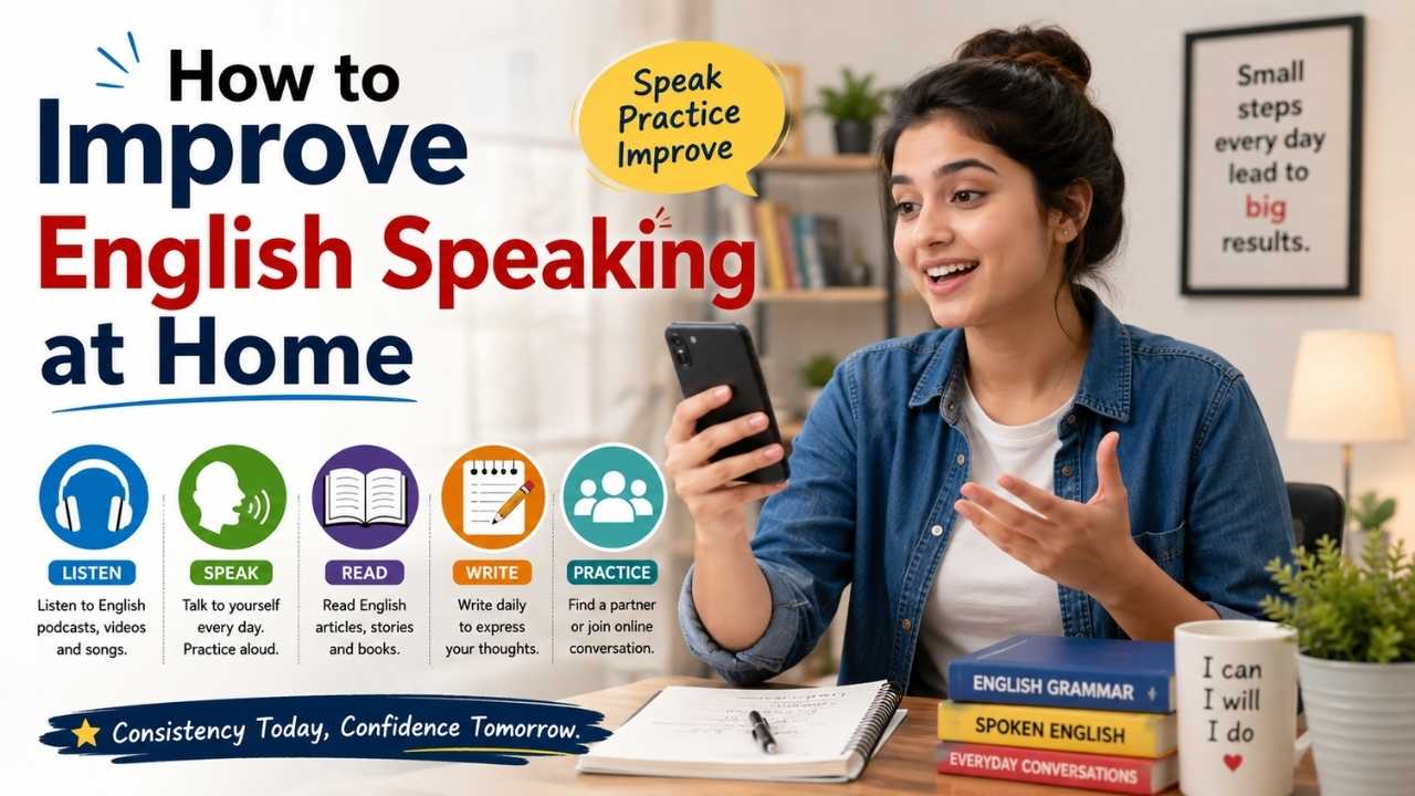 If you want to know how to improve English speaking at home, the key is consistent practice with real communication patterns.