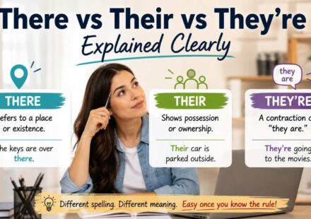 Today, confusion around there vs their vs they’re appears everywhere.