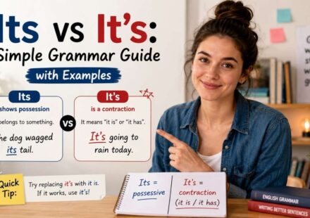 In American English, understanding its vs it’s matters because both forms appear often in daily communication.