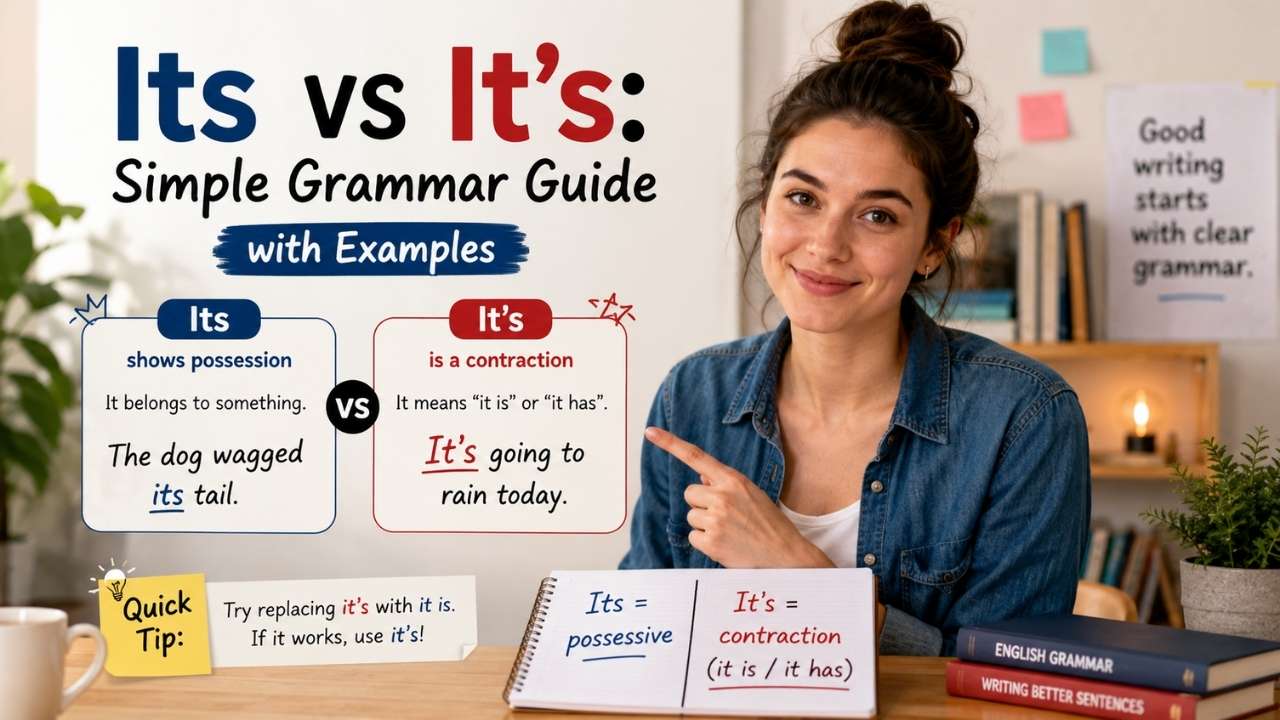 In American English, understanding its vs it’s matters because both forms appear often in daily communication.