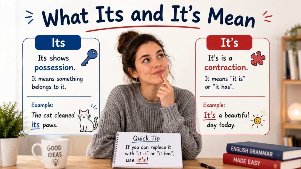 What Its and It’s Mean