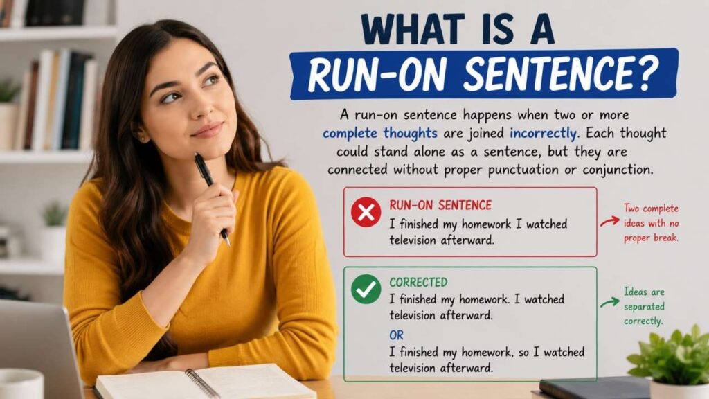 The History of Run-On Sentences in English