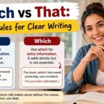 Many English learners struggle with which vs that because both words introduce extra information in a sentence.