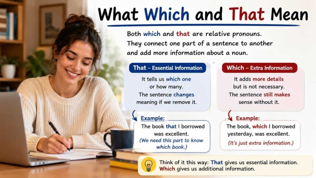 What Which and That Mean