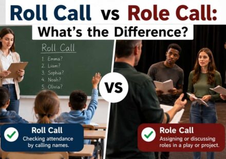 Many English learners and native speakers alike get confused by roll call vs role call.