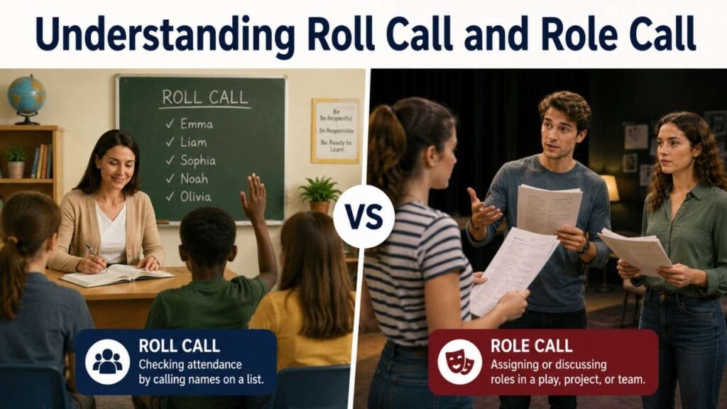 Understanding Roll Call and Role Call