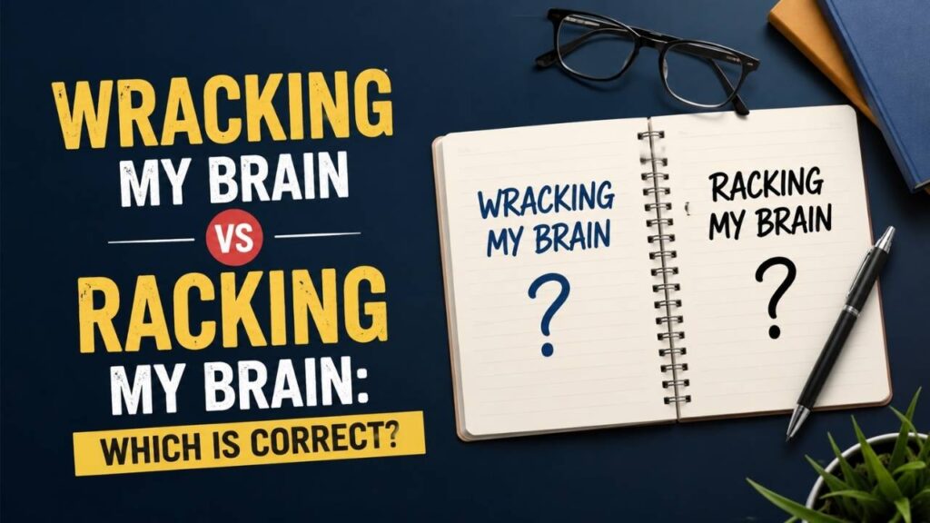Wracking My Brain vs Racking My Brain: Which Is Correct? - Write With ...