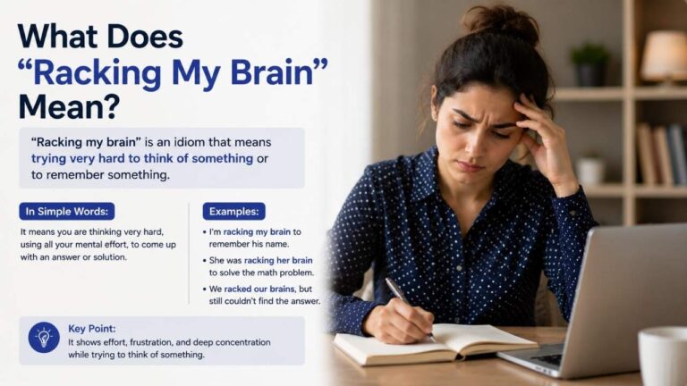 Wracking My Brain vs Racking My Brain: Which Is Correct? - Write With ...