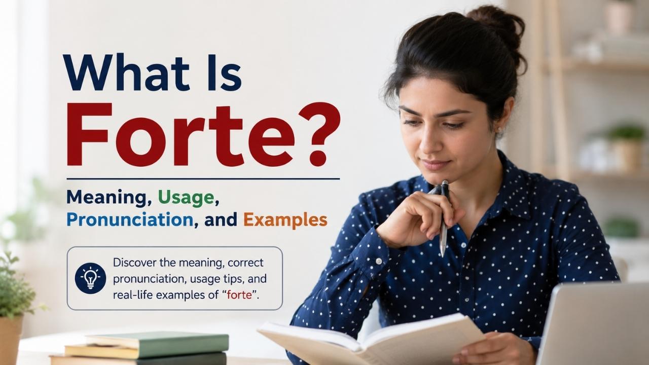 In this guide, you will learn what is forte, what forte means in English, how to pronounce it
