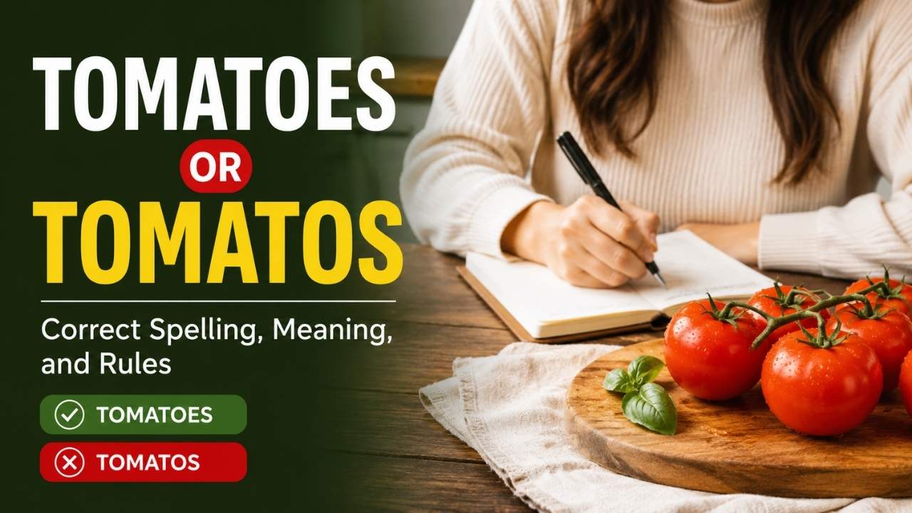 Many English learners and writers often wonder whether “tomatoes” or “tomatos” is the correct spelling.