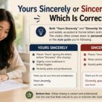 If you have ever written a formal letter, business letter, or professional email, you may have wondered whether to use Yours sincerely or Sincerely yours.