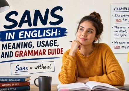 The word Sans in English is one of those terms that appears simple but carries a rich linguistic history.