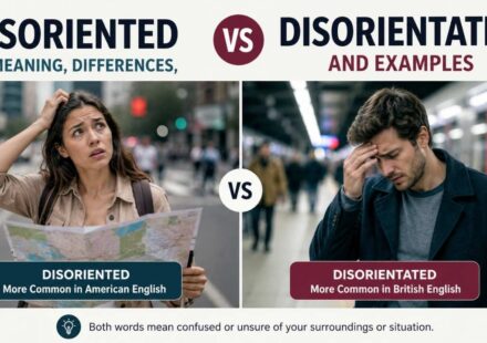 The good news is that both disoriented and disorientated are correct English words.