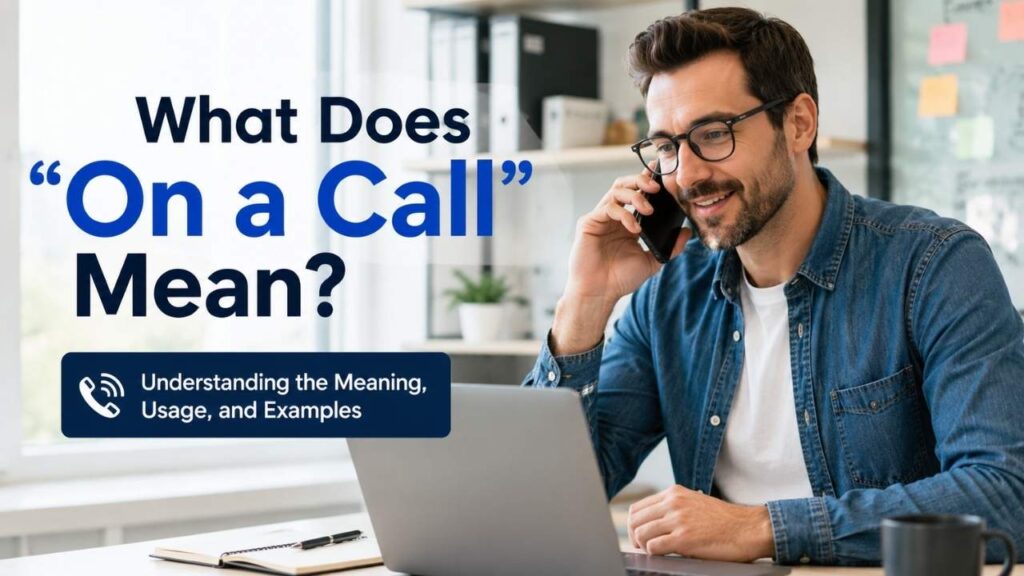 On a Call or In a Call