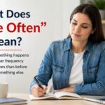 Many English learners ask, "Is it correct to say more often?" The simple answer is yes.