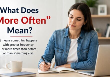 Many English learners ask, "Is it correct to say more often?" The simple answer is yes.