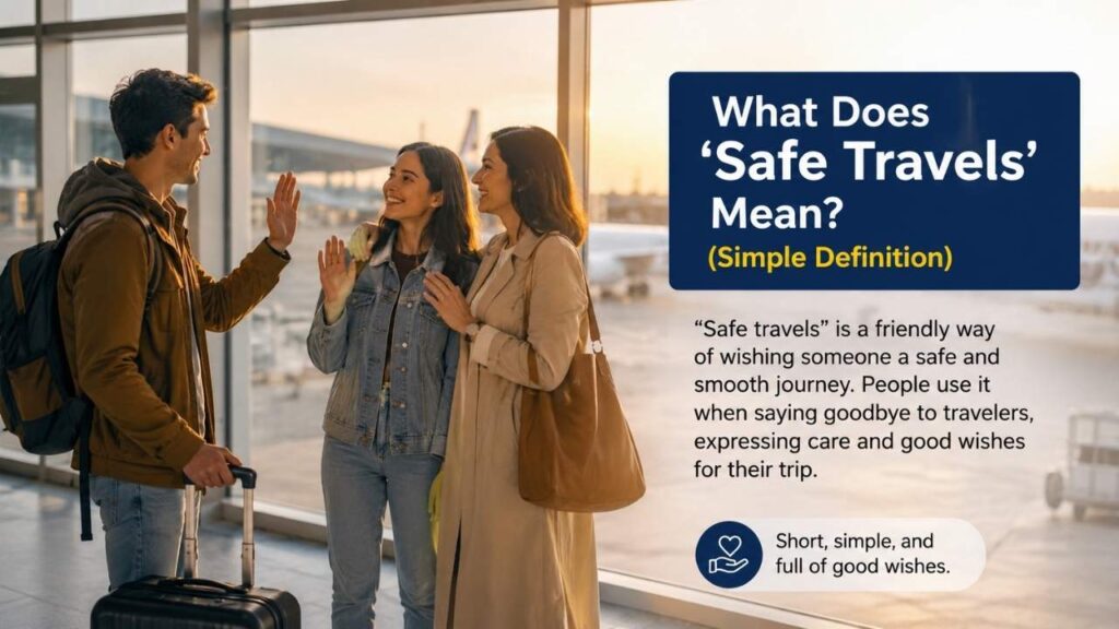What Does “Safe Travels” Mean? (Simple Definition)