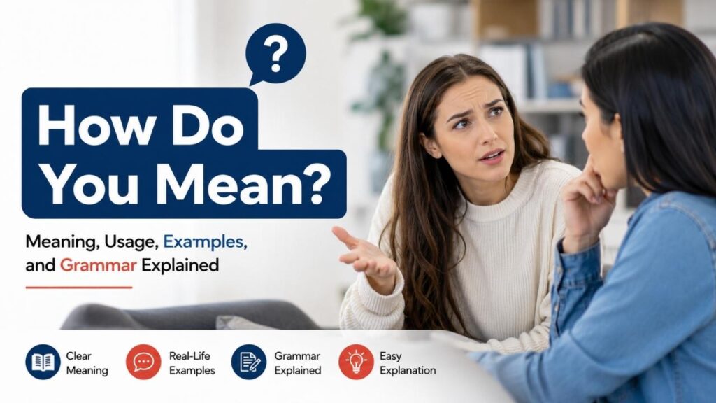 What Does "How Do You Mean?" Mean?