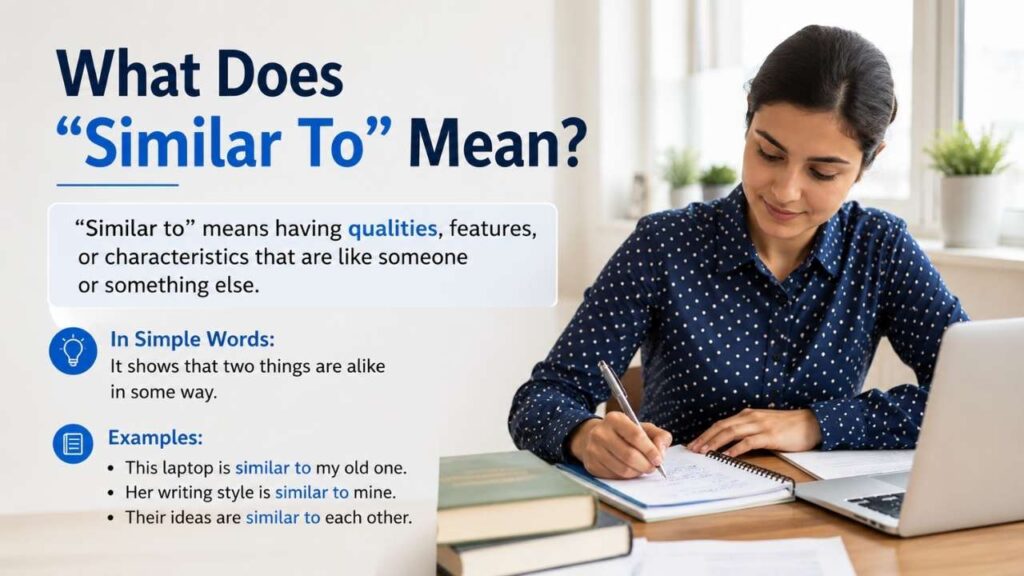 What Does “Similar To” Mean?