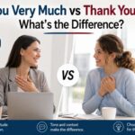 Have you ever wondered whether you should say "thank you very much" vs "thank you so much"?