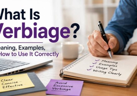 But what is verbiage, and does it simply mean wording, or does it have a deeper meaning? 