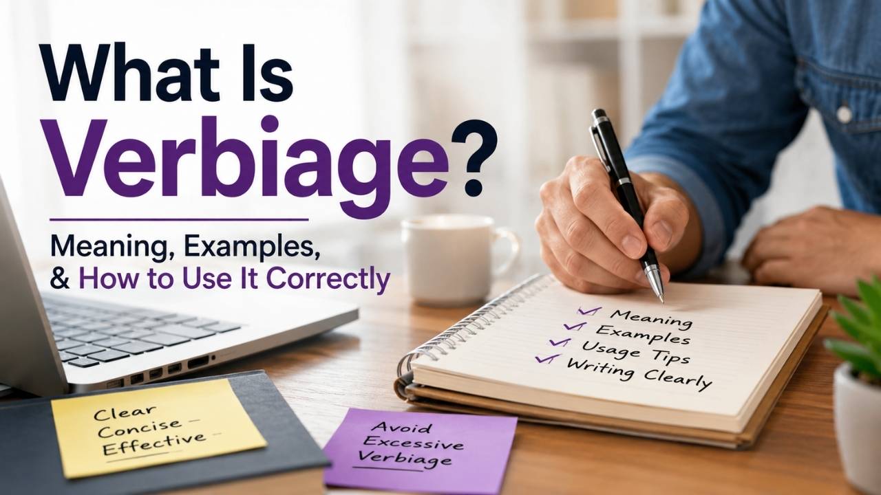 But what is verbiage, and does it simply mean wording, or does it have a deeper meaning? 