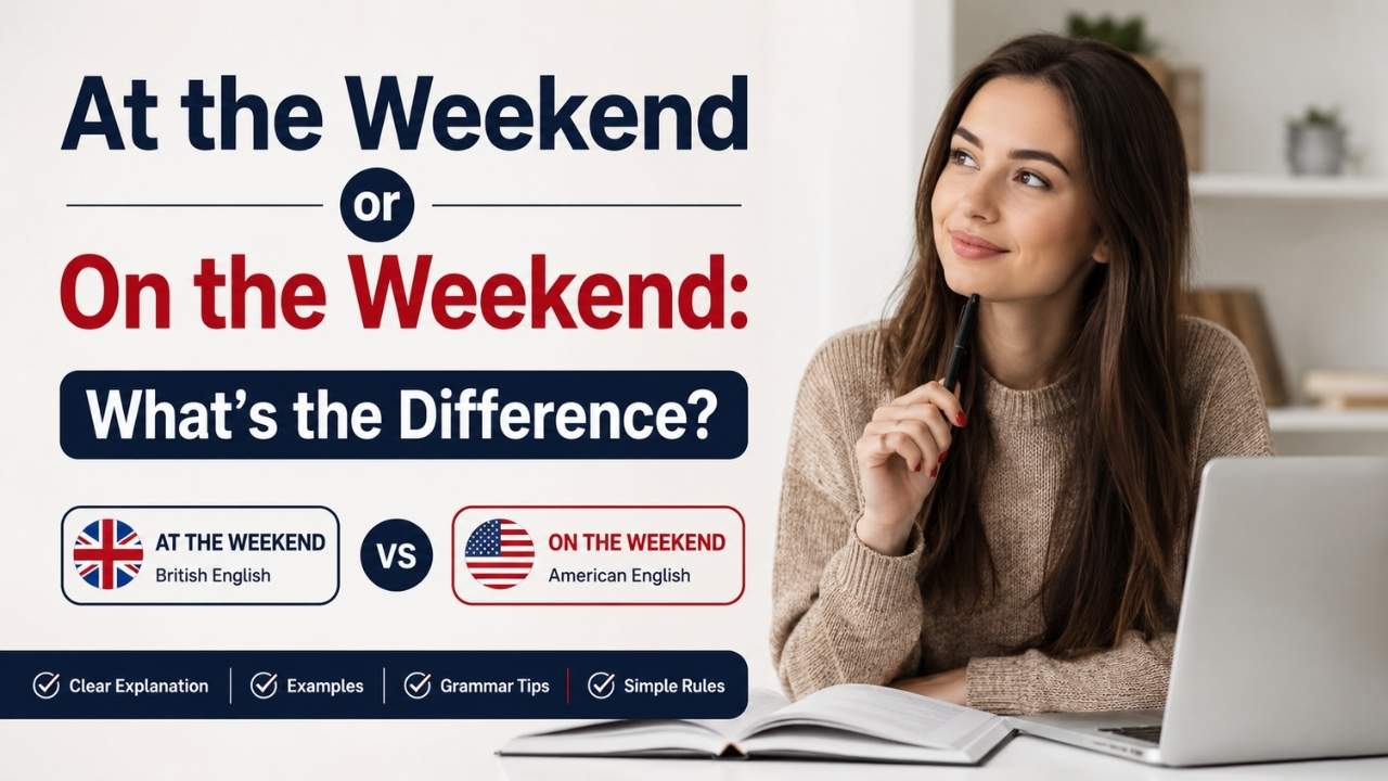 Have you ever wondered whether you should say "at the weekend" or "on the weekend"? If so, you're not alone.
