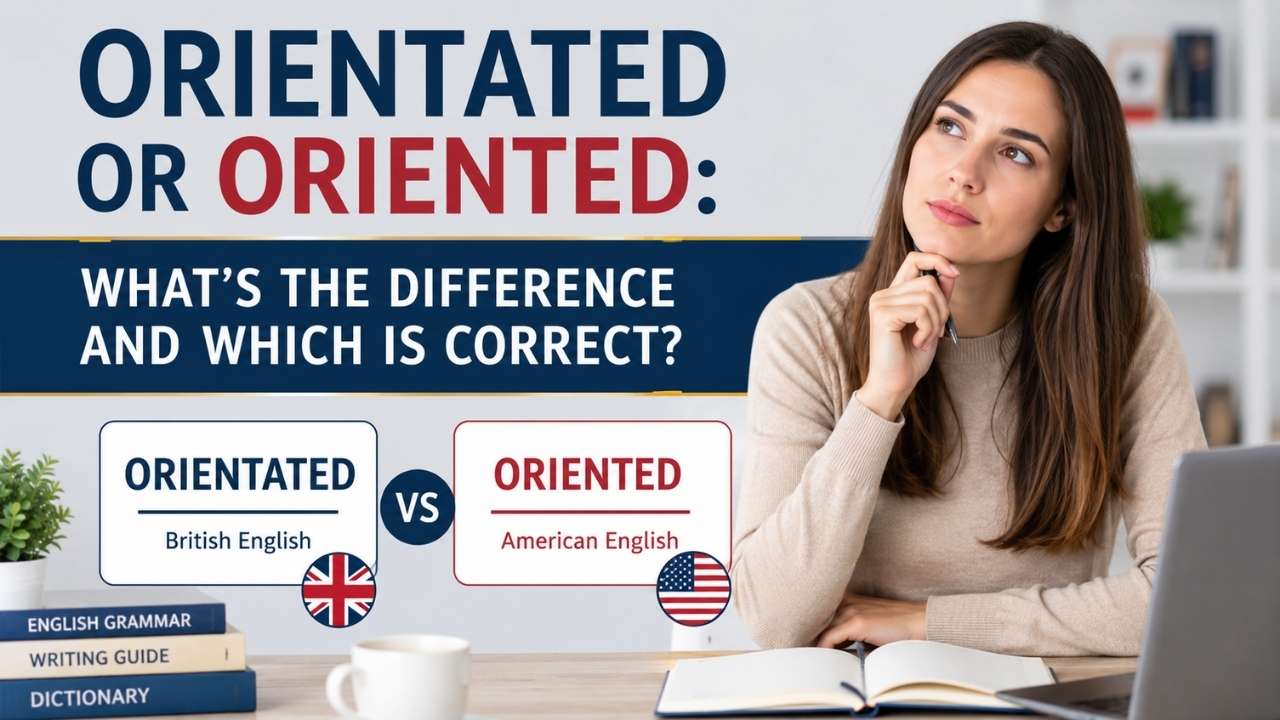 When it comes to orientated vs oriented, many English learners and even native speakers wonder which word is correct.