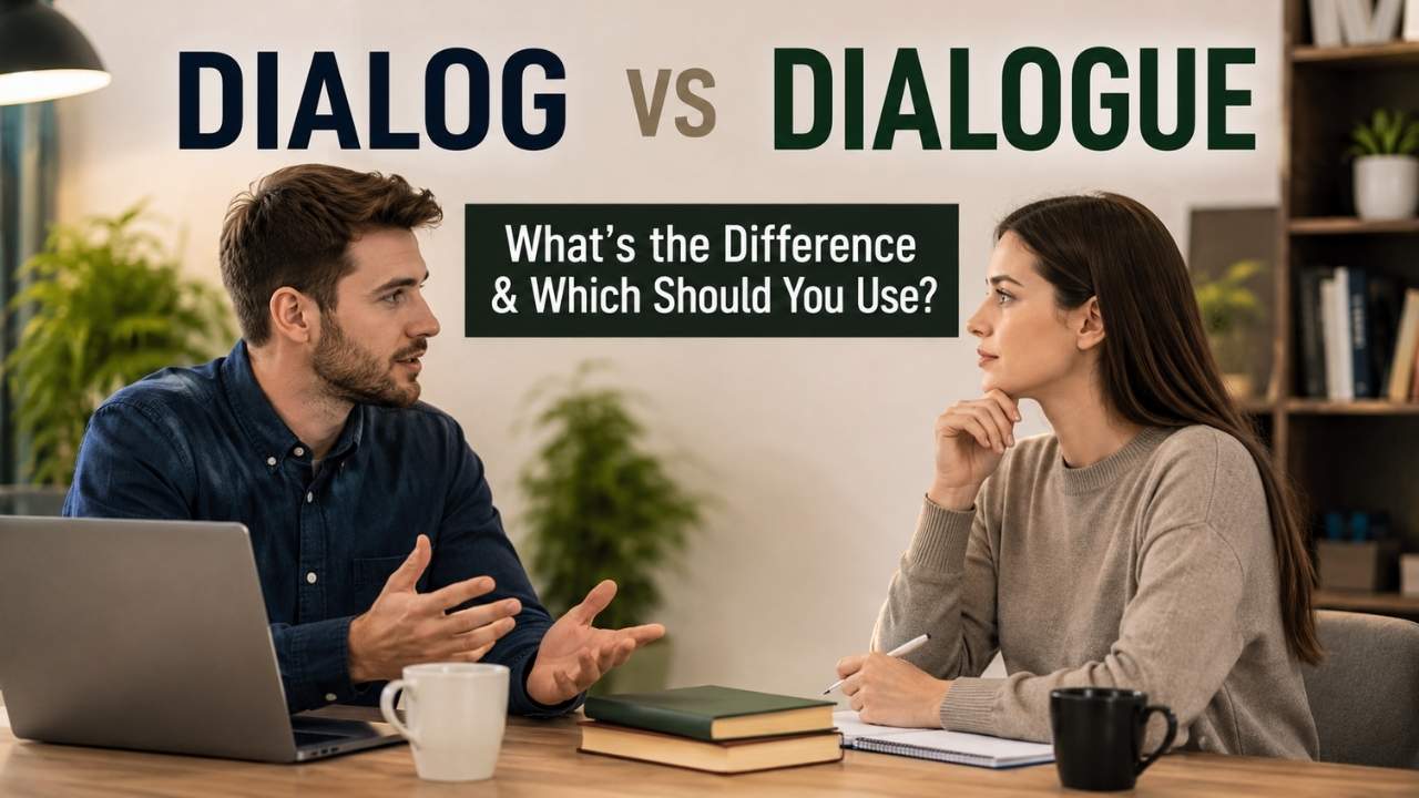 When it comes to dialog vs dialogue, many writers stop and wonder: Which spelling is correct? Is dialog wrong?