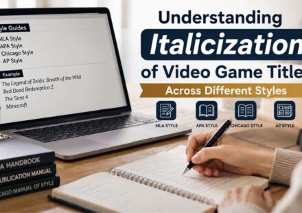 Understanding italicization of video game titles is important if you want your writing to look clear, professional, and grammatically correct.