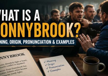 In this guide, you'll learn what a donnybrook is, how to pronounce it,