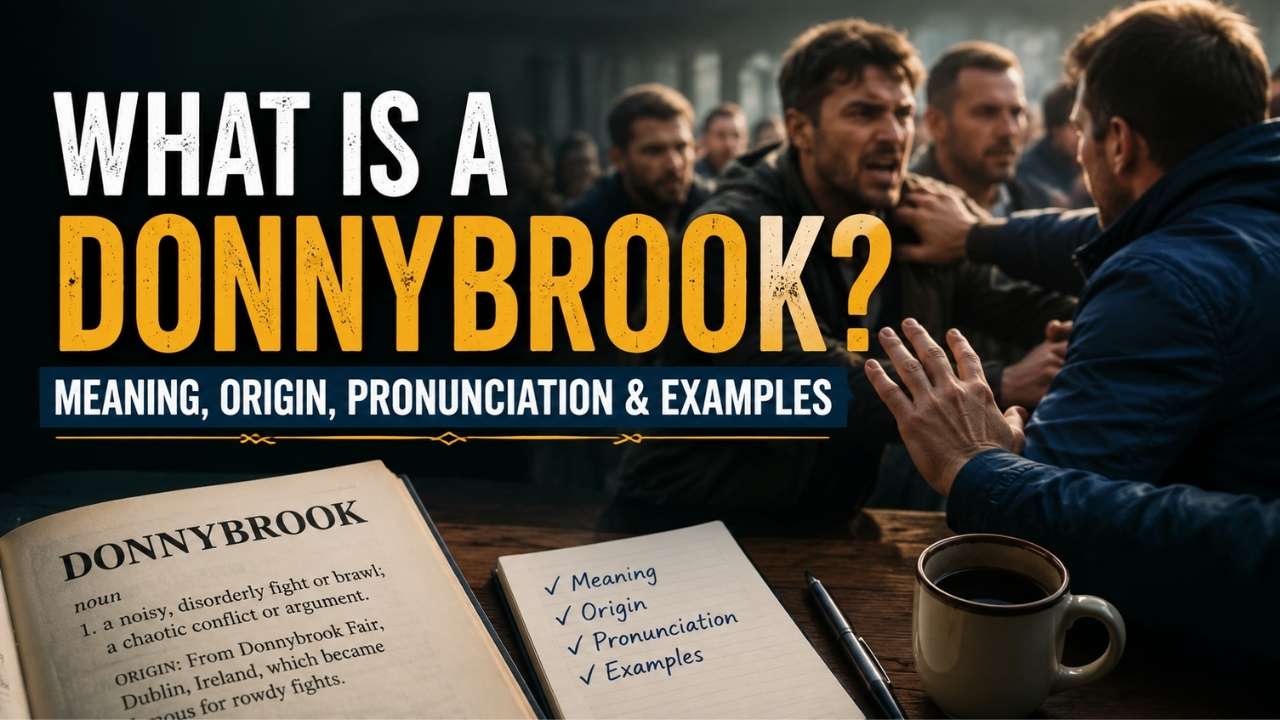 In this guide, you'll learn what a donnybrook is, how to pronounce it,