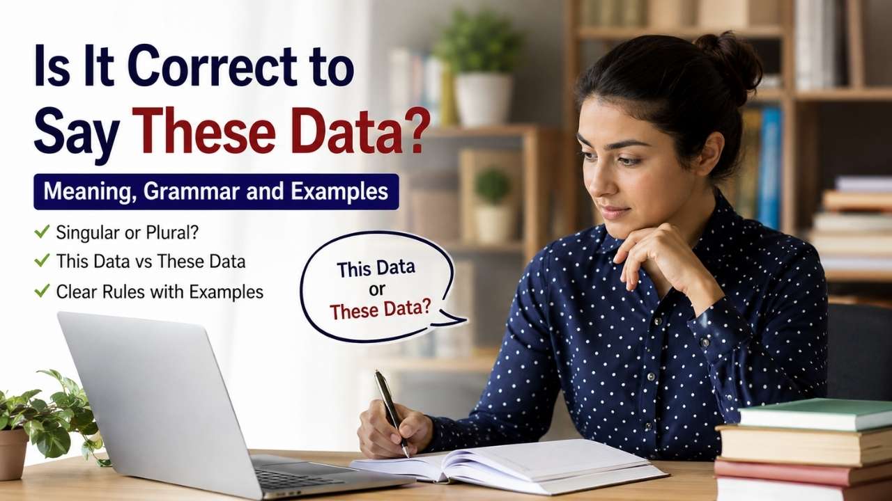 Have you ever wondered, "Is it correct to say these data?" If so, you're not alone.