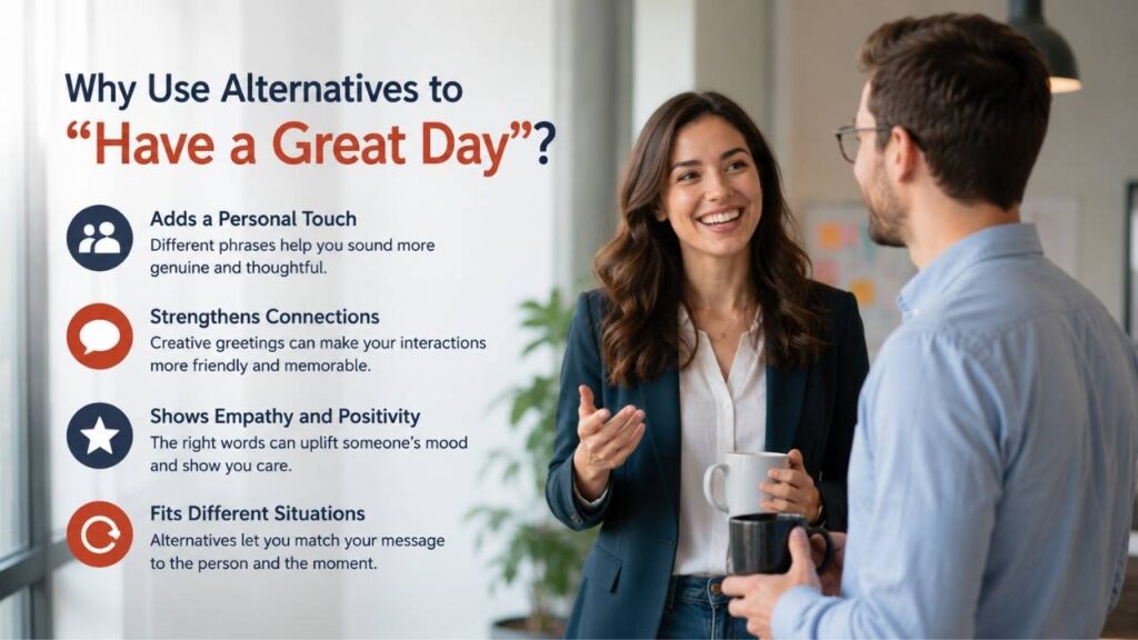 Why Use Alternatives to "Have a Great Day"?